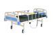 Electric medical bed with 3 functions, two motors, capacity 150 kg, with pistol-type railings