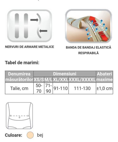 M3001 Thoraco-lumbar support