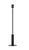 Bactericidal lamp with metal stand 15W 360&deg;, Black