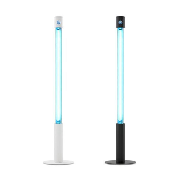 Bactericidal lamp with metal stand 15W 360&deg;, Black