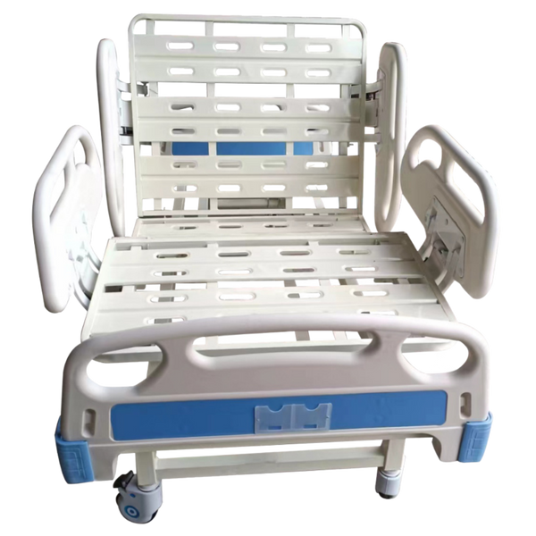 Electric medical bed with 3 functions, two motors+ anti-decubitus mattress as a gift
