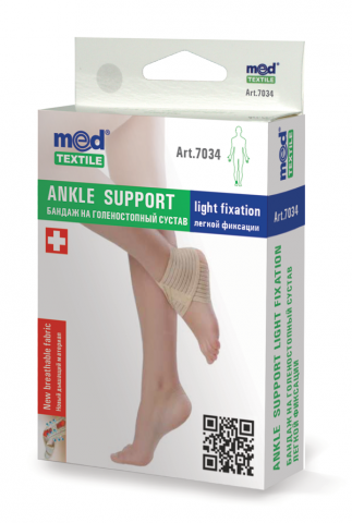 Bandaj elastic pentru gleznă Medtextile, M7034 M7034 фото