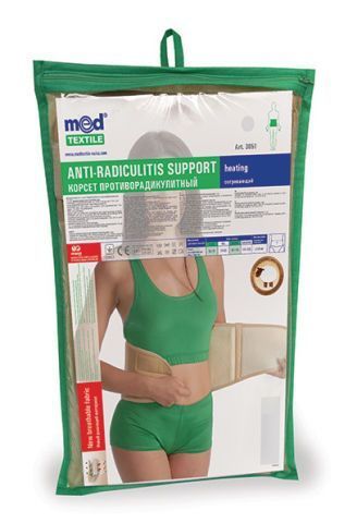 M3051 Anti-radiculitis orthosis with heating effect, Medtextile,