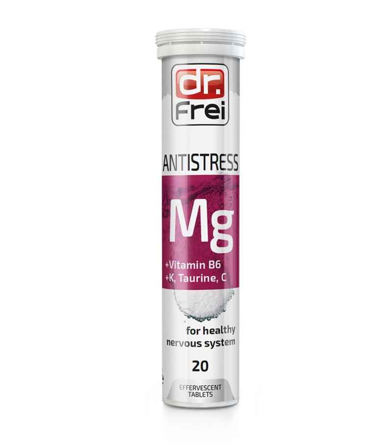 Dr. Frei, Antistress Effervescent Tablets with Taurine and Vitamin K