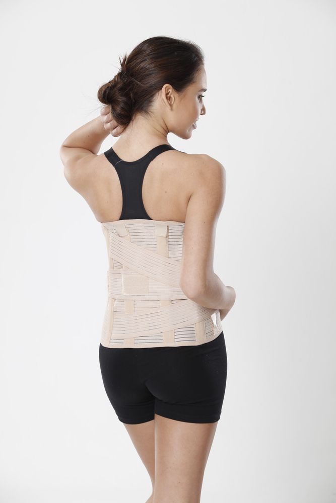 PF-909 Lumbar brace with steel reinforcement (32 cm), УНИВЕРСАЛЬНЫЙ