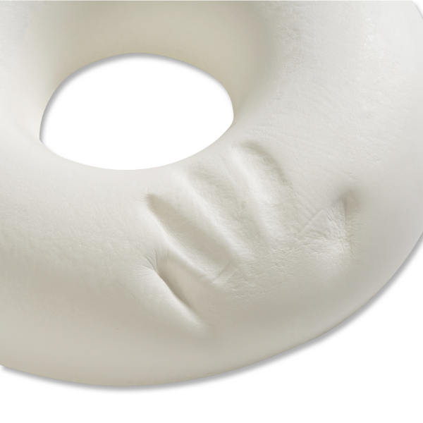 Orthopedic pillow, round shape, made of memory foam 43*9cm.ROS-02.