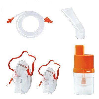 Kit accesorii universale RedLine Orange pentru aparatele de nebulizare cu compresor (RDA010) фото