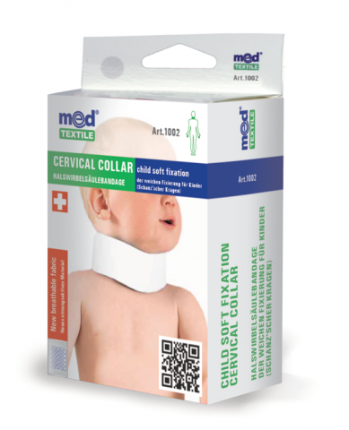 M1002 Children's neck collar with soft fastening