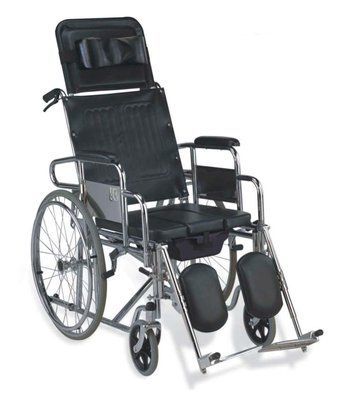 Scaun cu rotile manual cu toaletă in forma de U, cu masa pu mincare. Freely 608GC Freely 608GC фото