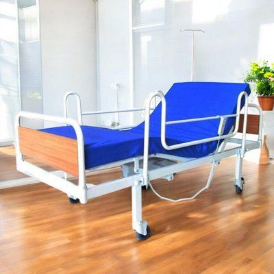Electric medical bed with 3 functions, two motors BC01 + anti-decubitus mattress as a gift
