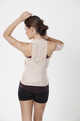 PF-601 Corset dorsolombar universal cu fixare dublă PUFFIX  PF-601 фото