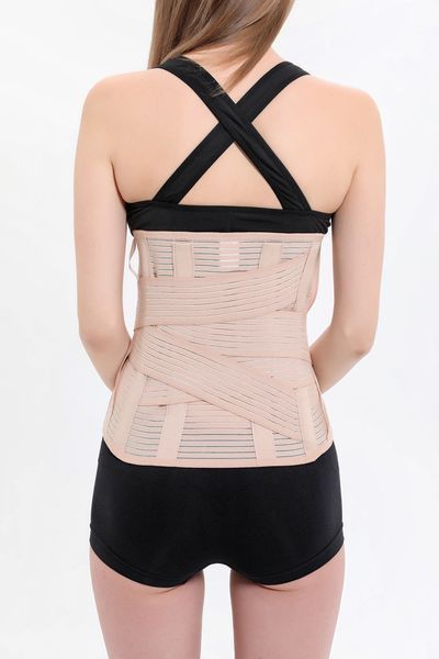 LS320K Corset lombosacral cu curea (32 cm)